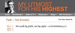 My Utmost 0501